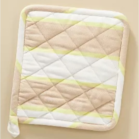 Anthropologie | RUGBY STRIPE POT HOLDER | New in Packaging - Picture 1 of 3